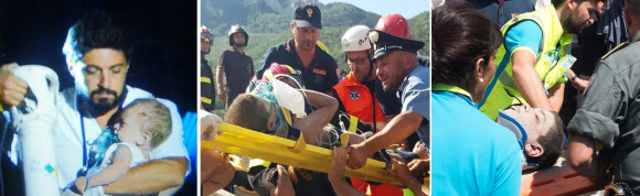 지진 현장서 돌아온 삼형제…동생 살린 11세 ‘꼬마 영웅’