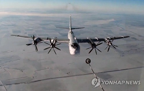 러시아 장거리전략폭격기 Tu-95MS. 연합뉴스