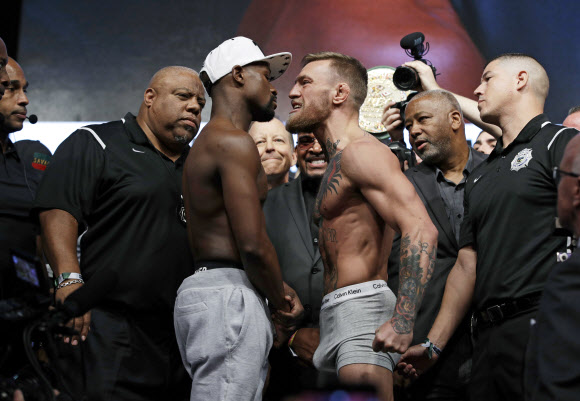 도발하는 맥그리거