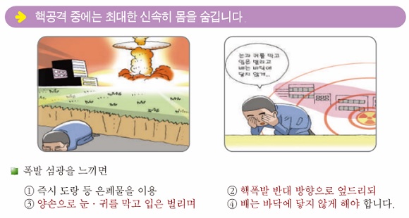 핵·방사능무기 특성 및 공격시 행동요령