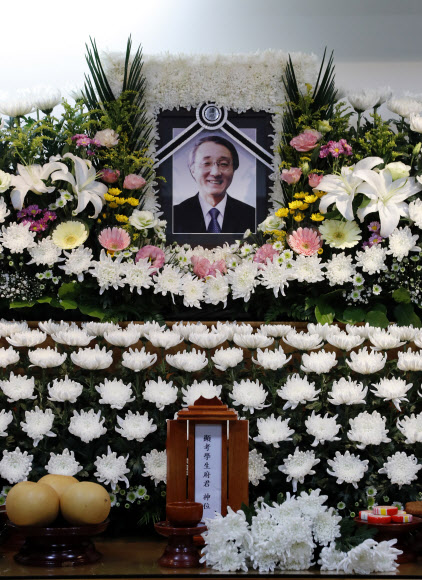 고 마광수 교수의 빈소