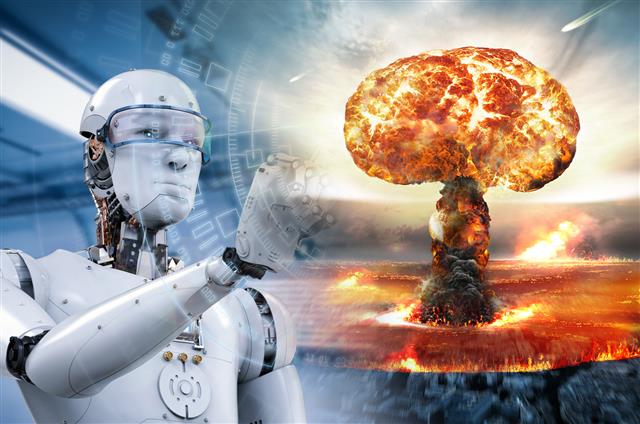 일론 머스크는 “북한 핵보다 AI가 더 위험하다”며 AI로 인해 제3차 세계대전이 일어날 수도 있다고 우려했다. 출처 123rf.com