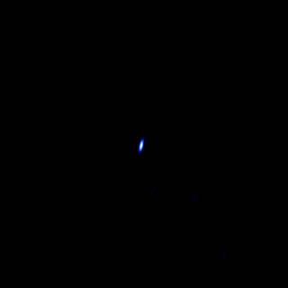 1990년 지구에서 약 61㎞ 떨어져 있는 보이저 1호가 지구를 찍은 사진을 보내왔다. 미 항공우주국(NASA) 제공