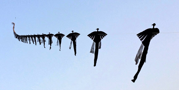 다산문화제에 떠오른 리기태 명장의 ‘삼족오 창작줄연’