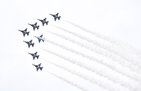 제4회 항공레저스포츠제전, 블랙이글스의 에어쇼