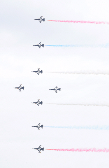 제4회 항공레저스포츠제전, 블랙이글스의 에어쇼