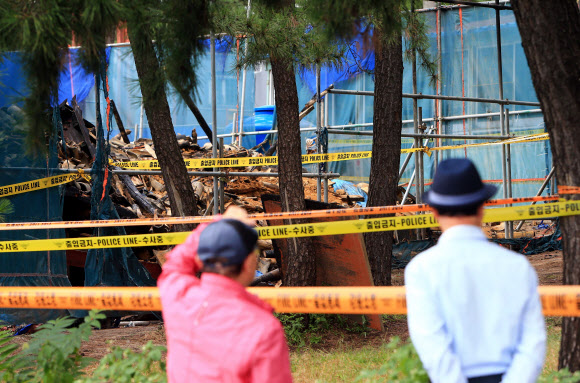 소방관 순직 주민도 안타까워