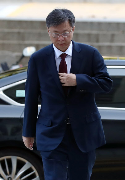 법정 향하는 우병우