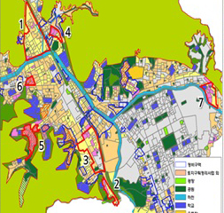 안양시 도시재생 전략계획 활성화 지역.<br>안양시 제공