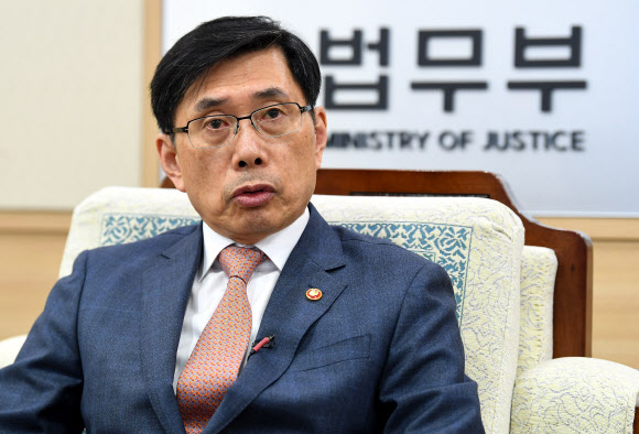박상기 법무부 장관 연합뉴스