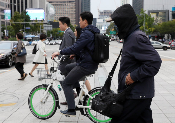 ’어제와 다른 출근길’