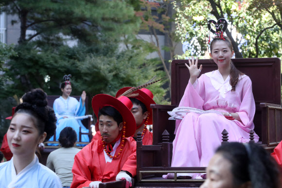 지상에 내려온 선녀