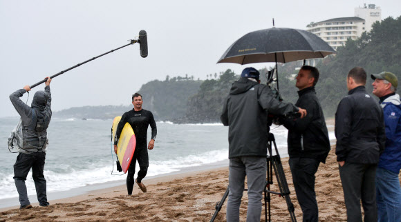 PGA 아담 스콧 선수 제주 홍보영상 촬영