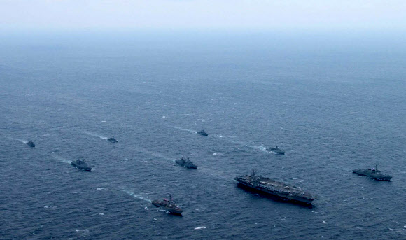 한미 해군 연합 기동