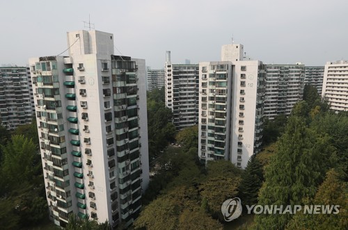 반포 잠실 주공5단지 전경 [연합뉴스 자료사진]