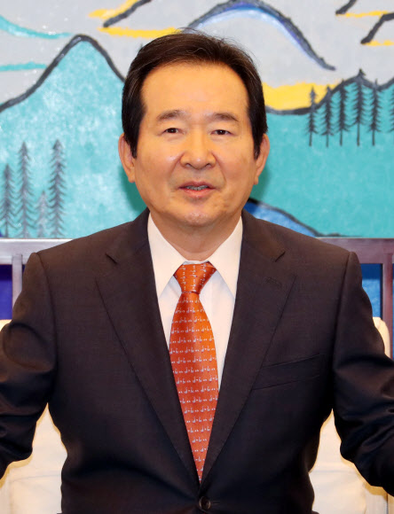 정세균 국회의장, 교섭단체 4당 원내대표 회동