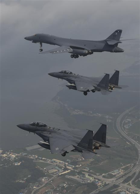 미 공군 B-1B 전략폭격기