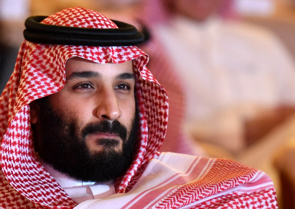 무함마드 빈 살만 사우디아라비아 왕세자. AFP 연합뉴스