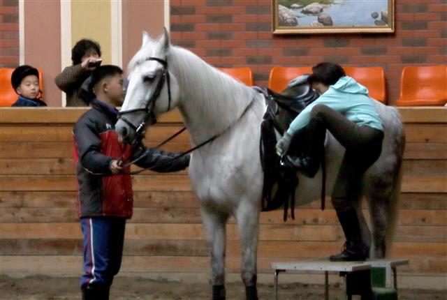 [평양은 지금] ‘나도 말 탈래요’