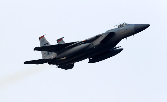 미 공군 F-15C ’출격’