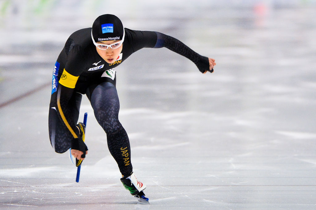 스피드스케이팅 여자 1000m 세계신기록을 경신한 고다이라 나오. ISU 홈페이지  