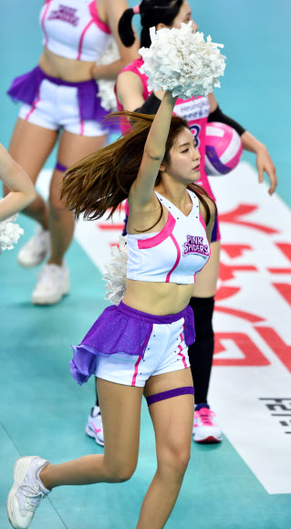 치어리더 김연정