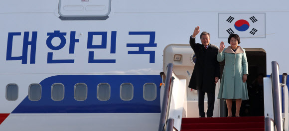 중국 첫 방문 문 대통령