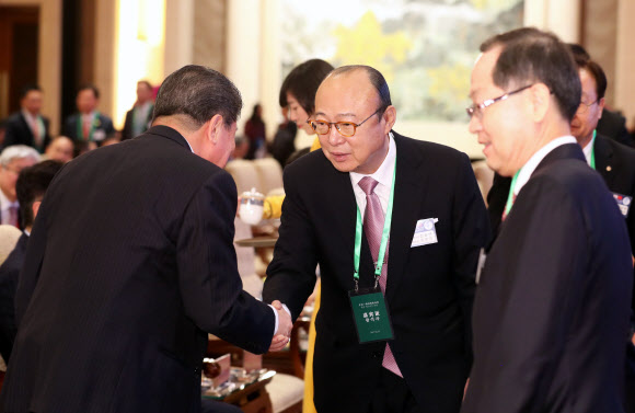 한-중 비즈니스 포럼 참석한 김승연 회장