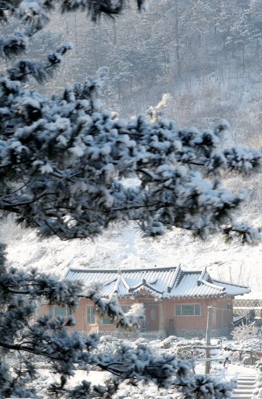 겨울이 머무는 집