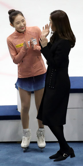 한국 피겨 전현직 에이스의 만남 ‘김연아’와 ‘최다빈’