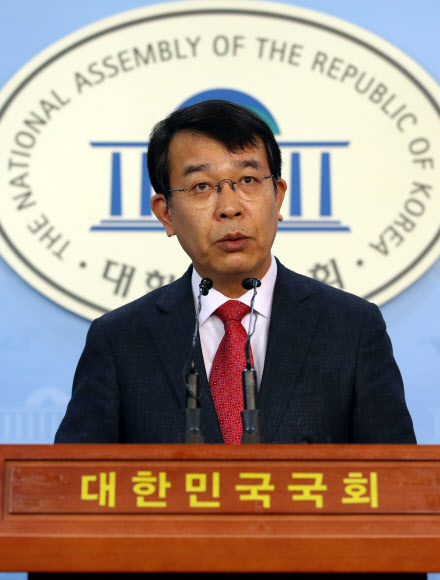 김종대 정의당 의원. 연합뉴스