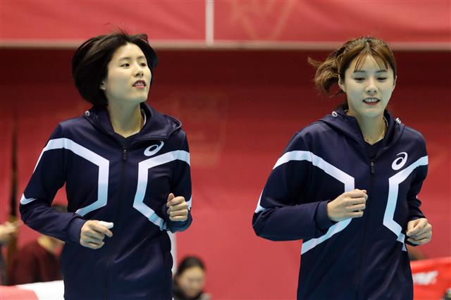 한 팀 이룬 이재영-이다영 쌍둥이자매