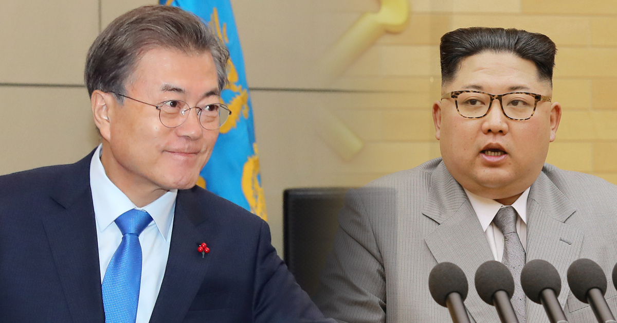북한 김정은, 문재인 대통령 평양 공식 초청. 연합뉴스