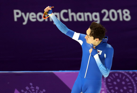 [올림픽] 이승훈 환호