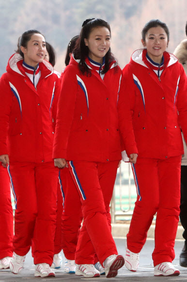 [올림픽] 방남 13일째 맞은 북한 응원단