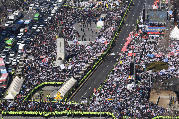 지난해 집회·시위 6만 8315건으로 역대 최다
