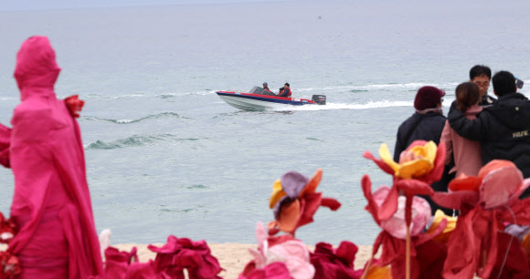 강릉 경포해변의 봄기운