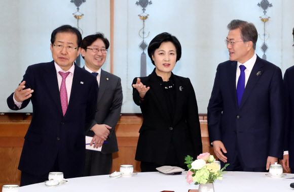 ’누구 말을?’