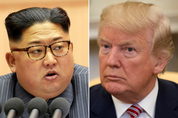 도널드 트럼프(오른쪽) 대통령·김정은 북한 노동당 위원장 AFP 연합뉴스