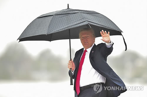 도널드 트럼프 미 대통령 (로스앤젤레스 AFP=연합뉴스)