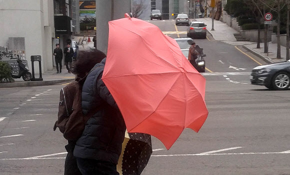 ’바람 불어 성가신 날’