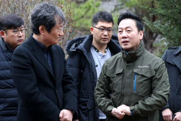 정봉주(오른쪽) 전 의원. 연합뉴스