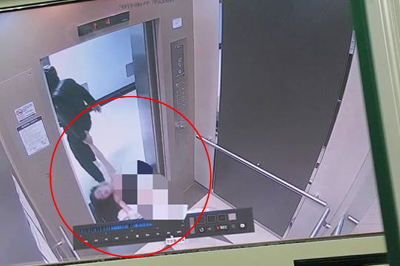 부산 데이트폭력 CCTV 공개돼 공분