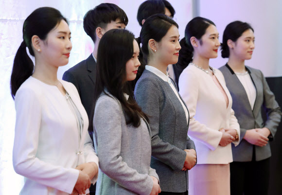 취업면접 의상 패션쇼