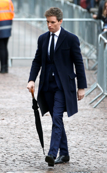 침통한 에디 레드메인