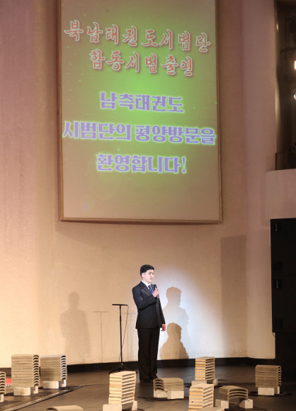 남측 태권도시범단 소개