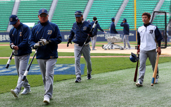 미세먼지로 취소된 프로야구