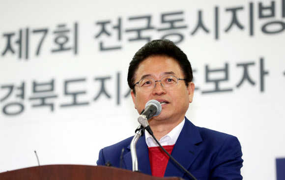 경북도지사 자유한국당 경선 1위 이철우