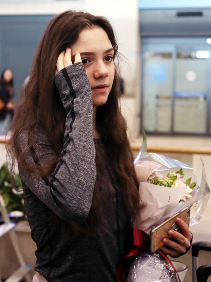 ’아이스쇼 참가하러 왔어요’