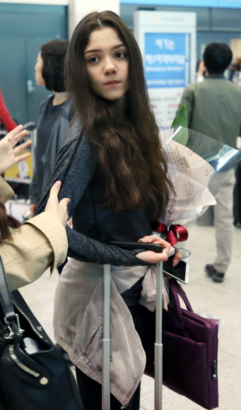 ’아이스쇼 참가하러 왔어요’